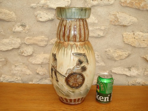 Grand vase grès - grès, de
